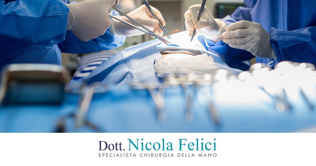 Specialista della mano a Roma, dr Nicola Felici, Microchirurgia