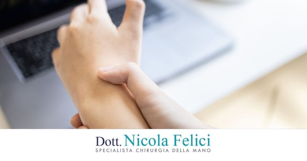 Sindrome di De Quervain: dolore al polso e difficoltà nei movimenti del pollice